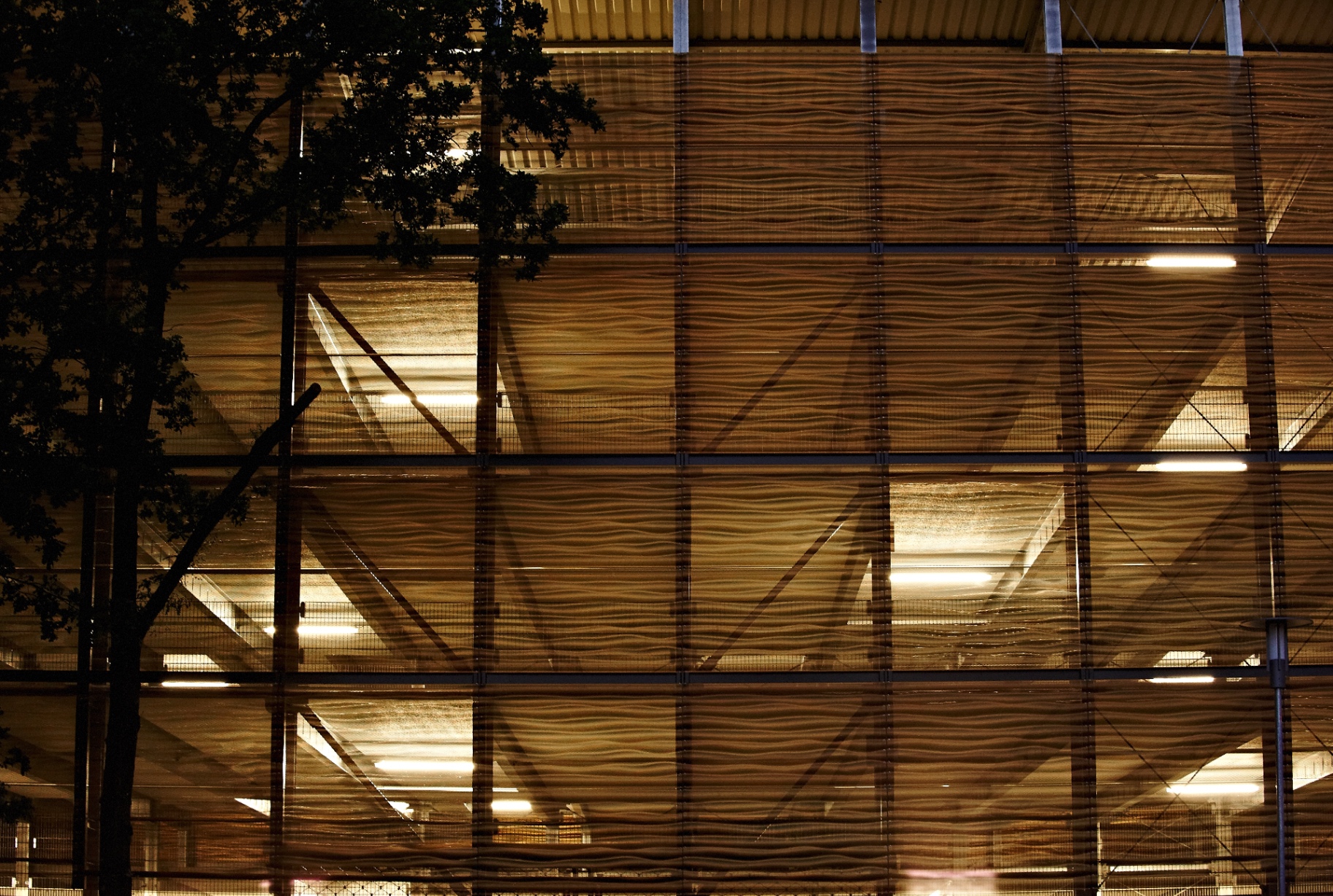 Fassade · Nacht
